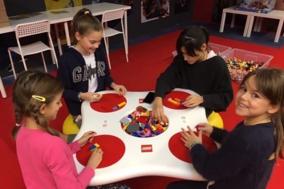 Gyerezsúr - lego építés