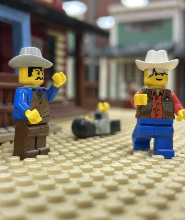 LEGO western minifigurák