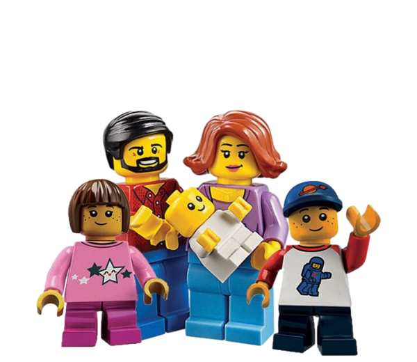 Családi LEGO minifigurák