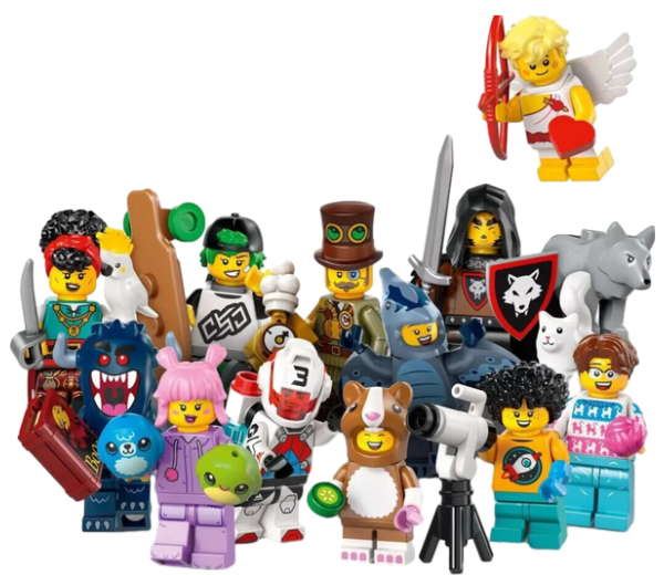 Csoportos LEGO minifigurák