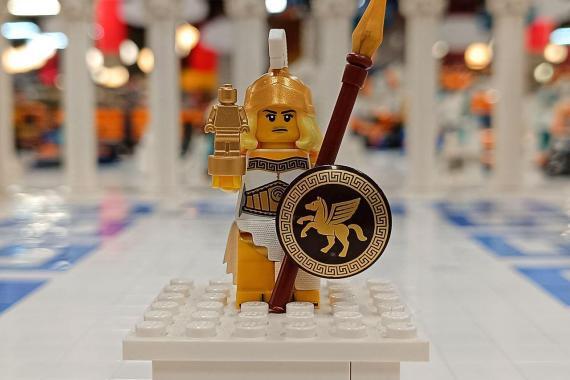 LEGO minifigura római hadvezér