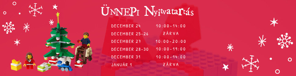 Ünnepi nyitvatartás KockaPark